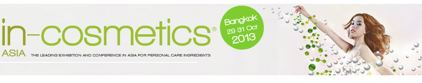 in-cosmetics Asia 2013