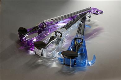 Ted Brewer’s Vivo2 Violins Hit a High Note with Stunning Color Effects, Courtesy of GE’s Lexan* Visualfx* Resin