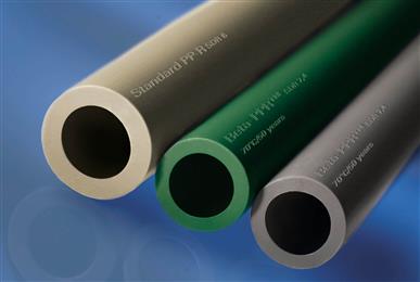 PP-RCT pipes benefit from a wider internal diameter