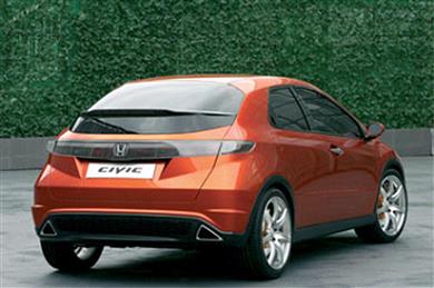 2006 Honda Civic Hatchback (Freeglass)>
