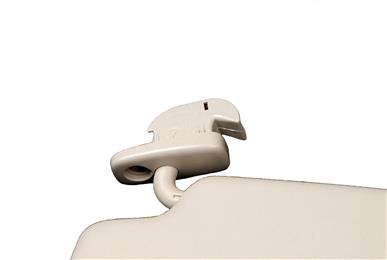 Pematec Sun Visor Support Made with SABIC Innovative Plastics’ LNP* Thermocomp* Specialty Compound>
