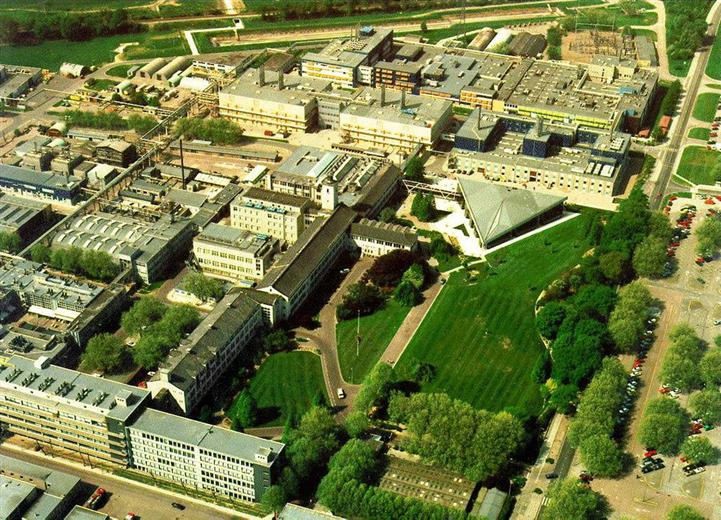 Aerial view of the Chemelot Research & Business Campus in Geleen, the Netherlands, the location of the new MEP Europe B.V. Technical Center.