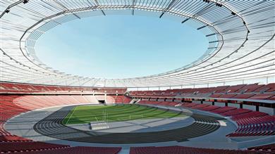 Ultra-Stiff and Weatherable Lexan* Thermoclear* Sheet Glazes Massive, Free-Hanging Roof of UEFA Euro 2012™ Stadium in Śląski, Poland