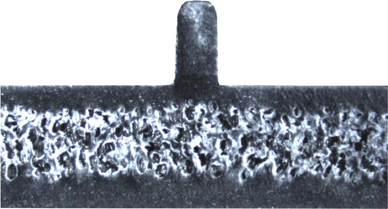 Structure of a foamed part. (Photo Mecaplast, MPPR001)