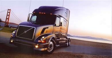 Das wiederverwertete Valox IQ* kommt in der Modellreihe 2012 der Volvo VN-Plattform für Schwerlast-LKWs von Volvo Trucks zum Einsatz>