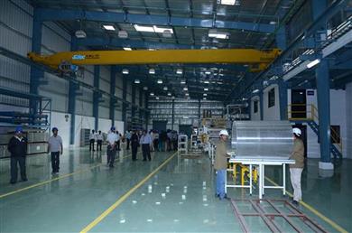 SABIC’s News State-of-the-art Lexan* Multiwall Sheet Production Line>
