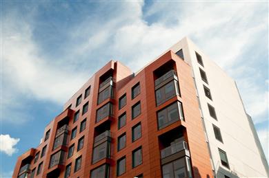 Hudson Hill Condominiums, USA, Architetto D. Kaplan, Trespa® Meteon® Wood Decors