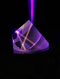 Illustration of the light trapping principle. (Photo: DSM Innovation Center: DSMICPR004)