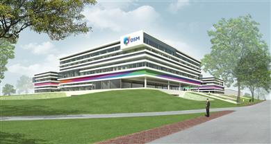 DSM opens international research center for innovative materials.
(Photo: DSM Engineering Plastics: DSMPR444)