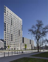 Trio Apartamenty w Warszawie - doskonały przykład użycia szkła Guardian w nowoczesnej architekturze polskiej