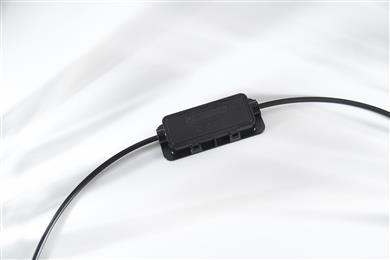 New potting junction box from TE Connectivity handles increased power outputs from solar panels. (Source: TE Connectivity, PR094)