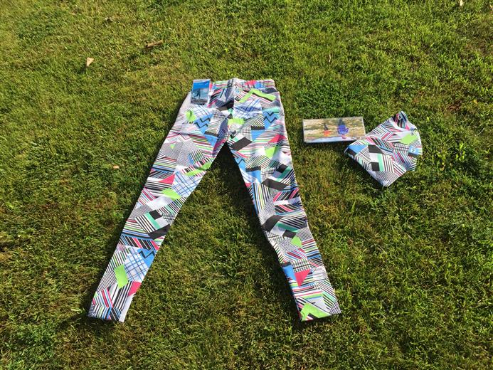 Archroma prototype garment collection with Nylosan® bright colors and Smartrepel® Hydro, a non-PFC water repellence finish for quick drying. (Photo: Archroma)
