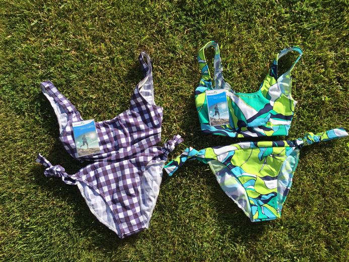 Archroma prototype garment collection with Nylosan® bright colors and Smartrepel® Hydro, a non-PFC water repellence finish for quick drying. (Photo: Archroma)
