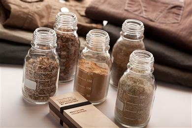 Archroma’s EarthColors is a line of patent-pending plant-based dyes, sourced from up to 100 percent renewable resources. (Photo: Archroma)