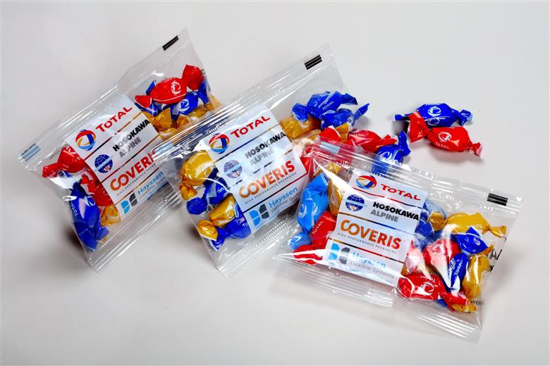 Total, Hosokawa Alpine and Coveris collaboration on barrier packaging using Total Lumicene®
(Photo: Paul Coerten, PR025)