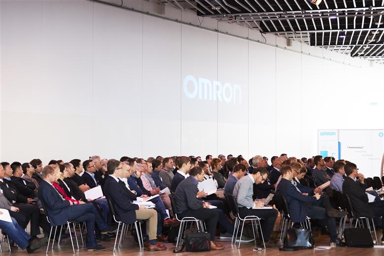 Artificial intelligence was at the top of the agenda when approx. 100 professionals met at Luftkastellet venue in Malmö on Wednesday, December 5. 
(Photo: Omron, PR071)