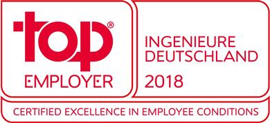 TE Connectivity recognized as outstanding employer in Germany by the Top Employers Institute. (Source: TE Connectivity, PR259)