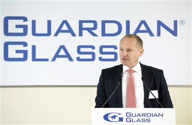 Guus Boekhoudt, Vice President Guardian Glass, Managing Director Guardian Europe s.à r.l.
(Photo Guardian Glass, LLC, GRDPR167) 