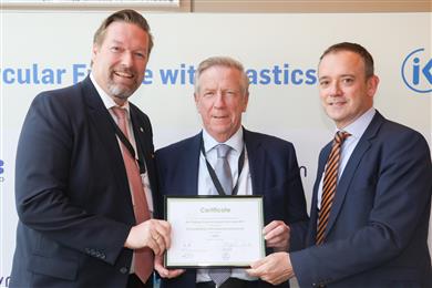 INEOS Styrolution receives award at EuPC event in Berlin.