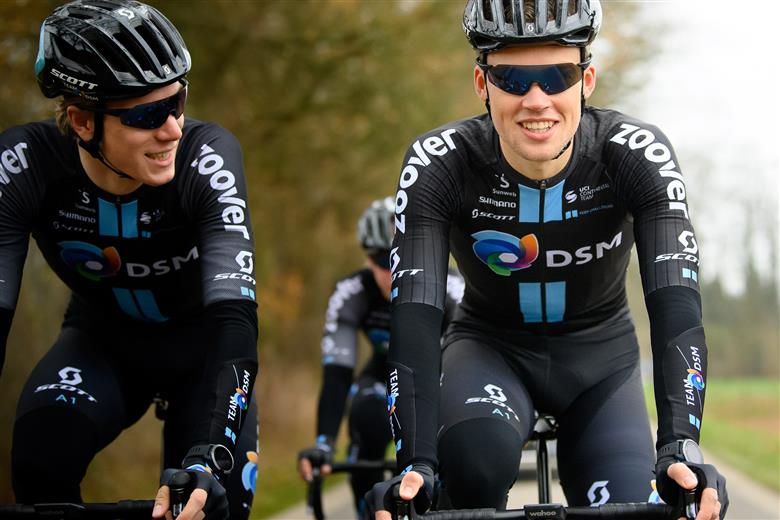 Pro cycling’s newest elite team unveiled – Team DSM. 
(Photo: DSM Protective Materials: DSMPMPR004)