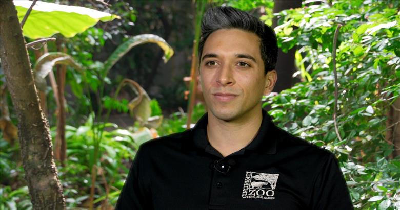 David Orban - animal excellence manager at Cincinnati Zoo.
(Photo: Cincinnati Zoo)
