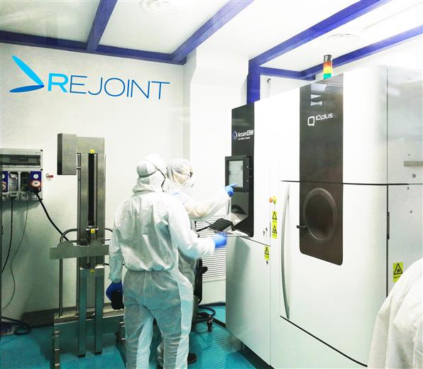 Arcam Q10plus. 
(Photo: GE Additive, GEADPR038)