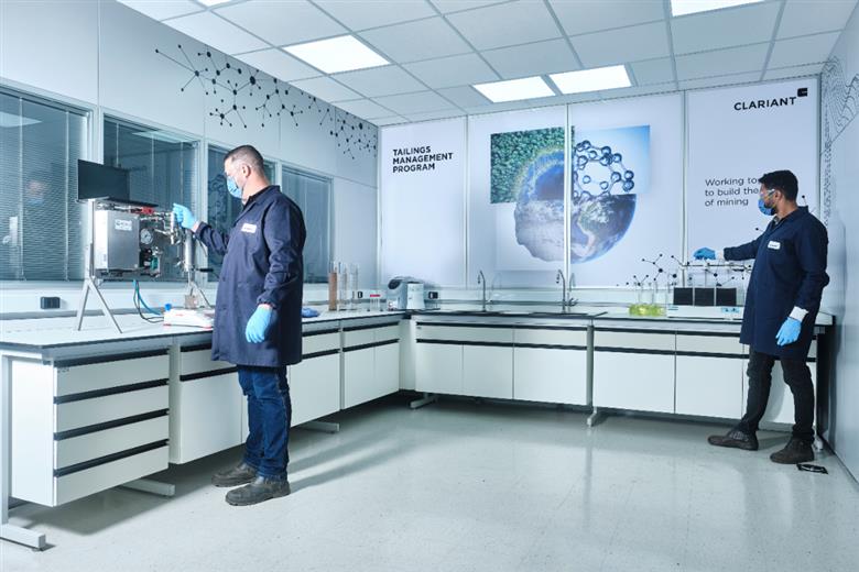 Clariant opens new Competence Center for Tailings Treatment to develop solutions for the global mining industry. (Photos: Clariant)