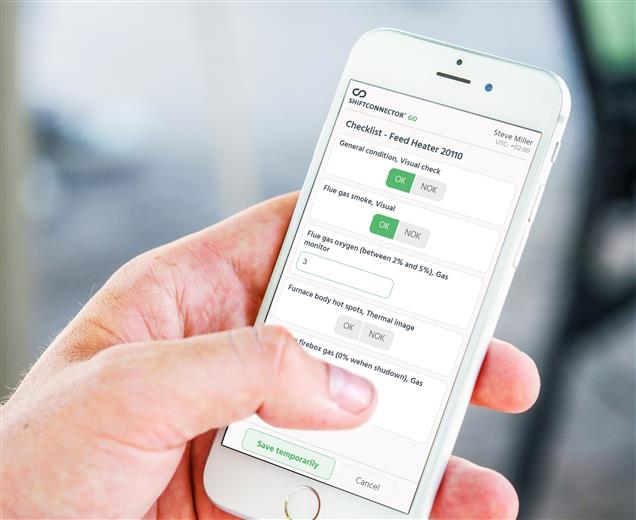Eschbach stellt die neue Shiftconnector Go Mobile Rounds-App zur Vernetzung von Schichtpersonal in der Prozessindustrie vor. 
(Foto: eschbach, PR001)