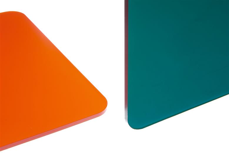 Reactint® colorants used in PU elastomer.
(Photo © 2021 Milliken & Company, all rights reserved, MKPR252)