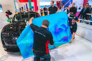 Avery Dennison innovations at FESPA 2022 - new levels of performance and sustainability.
(Photo: Avery Dennison, PR471)