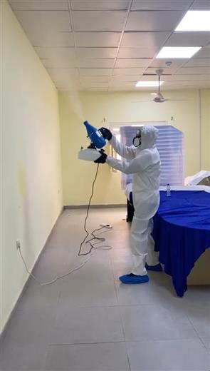 Repeltec undergoing World Health Organization approved field trials together with the Somalian Malaria program. 
(Photo © 2022 by AFFIX Labs)