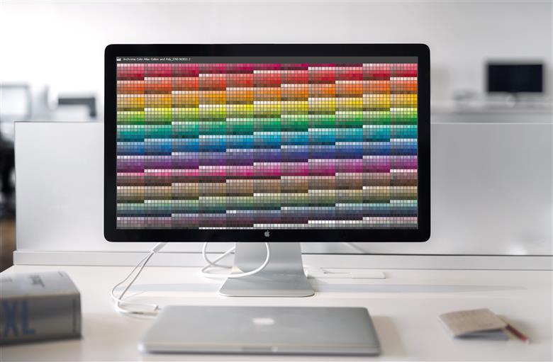 Screen capture of the Color Atlas library in ASE file format available for open access in most design software. 
(Photo: Pexels x Archroma)