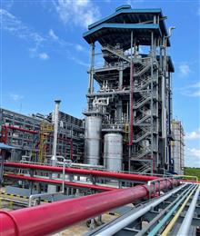 Pabrik produksi amina lemak baru milik Global Amines di Surabaya, Indonesia.