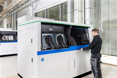 GE Additive Concept Laser M2 system – the go-to additive solution for the aerospace industry.
(Photo: GE Additive, GEADPR062)