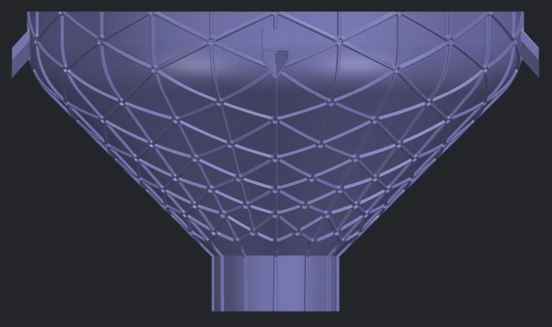 CAD files of the reimagined hydrogen micromixer. Image courtesy of GE Additive.
(Photo: GE Additive, GEADPR069)
