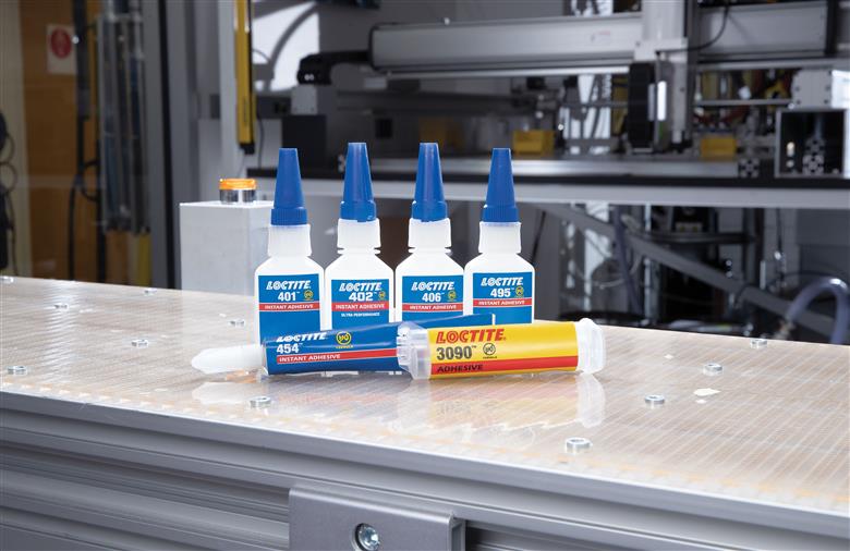 Instant adhesives upgraded with new raw materials and uncompromised performance. 
(Photo: Henkel, PR095)