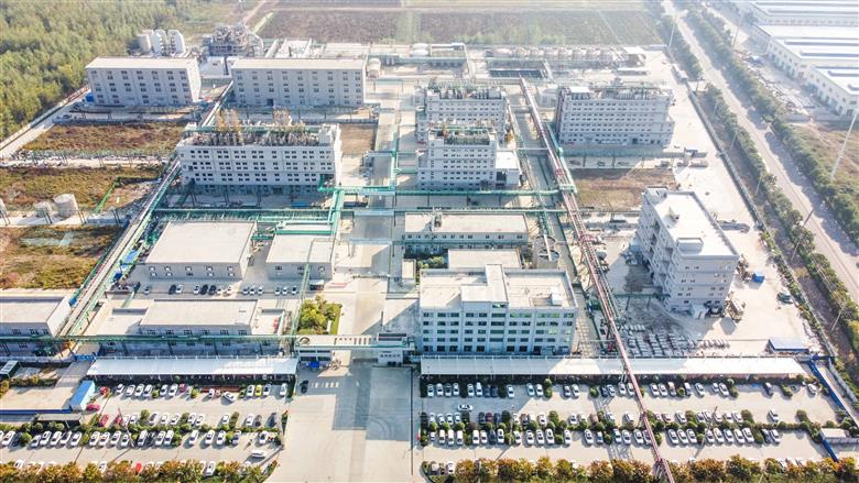 New UniteChem Shengrui (Jiangsu) facility in China. (Photo: UniteChem)