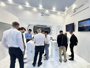 Figure 1: Visitors Showing Great Interest in Calterah mmWave Radar SoCs.