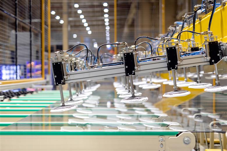 Le nouveau four innovant et économe en énergie de l'usine Guardian Glass de Bascharage prévu pour redémarrer au quatrième trimestre 2023. (Photo Guardian Glass, LLC, GRDPR202)