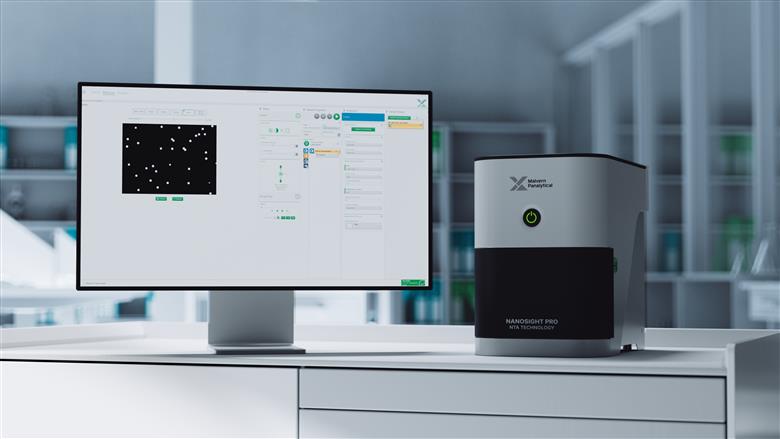 Machine learning powers Malvern Panalytical’s new NanoSight Pro.
(Photo: Malvern Panalytical)