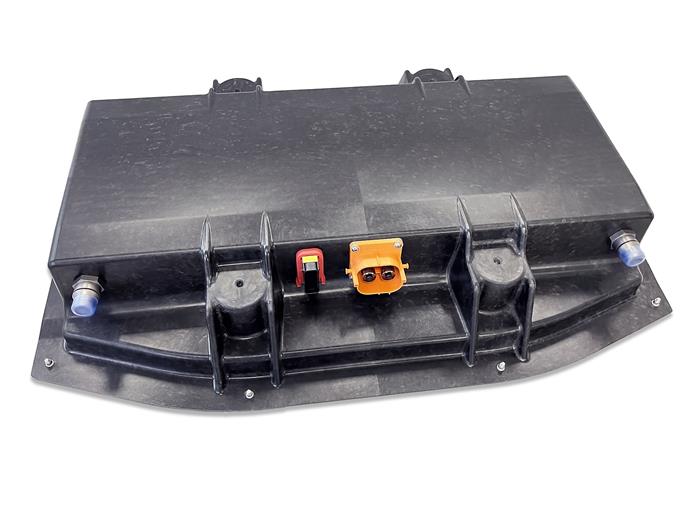Mitsubishi Chemical Group Presents Lightweight Advanced Energy Storage System at The Battery Show. 
(Photo: Mitsubishi Chemical Group, MCGPR001)