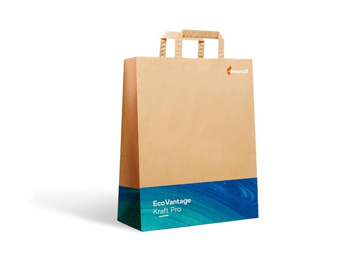 Toda la gama de papeles kraft para embalaje de Mondi certificada como compostable. 
(Foto: Mondi, PR268)