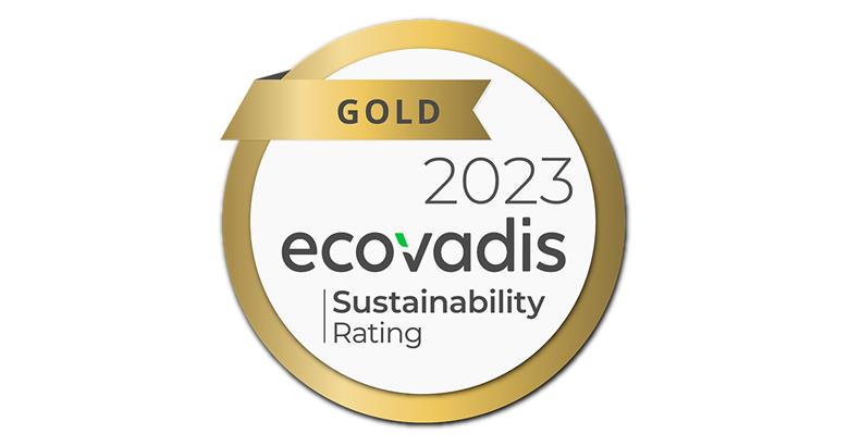 Perstorp receives a gold medal for sustainability from EcoVadis. 
(Photo: Perstorp)
