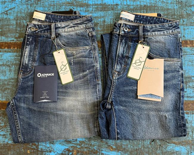Archroma, G-Star RAW and Advance Denim promote cleaner denim production. 
(Photo: Advance Denim)