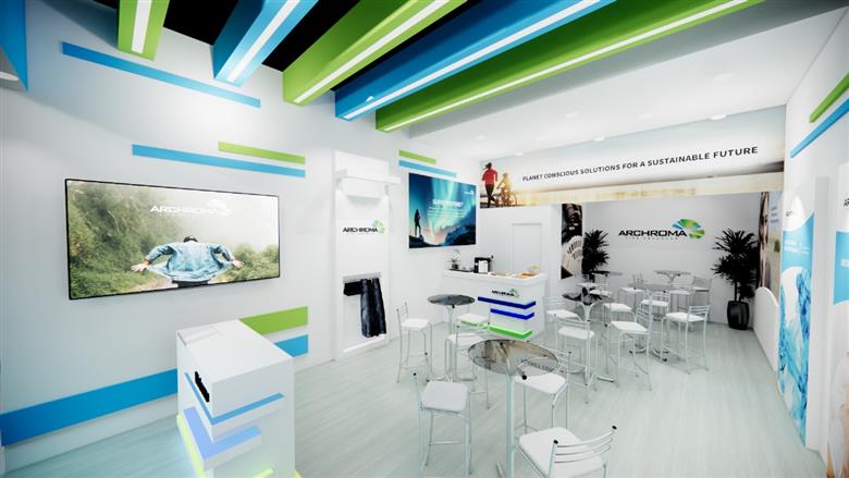 Archroma apresenta soluções “Planet Conscious” na FEBRATEX 2024 para ajudar a acelerar a mudança da indústria têxtil para a sustentabilidade. (foto: Archroma)