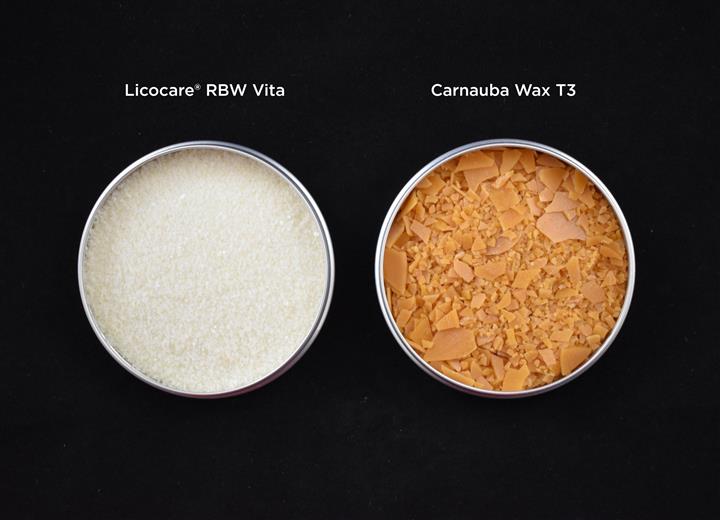 Licocare RBW Vita: a flexible alternative to carnauba waxes for color-sensitive applications.
