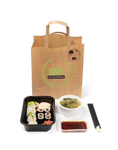 Redefining paper strength: Mondi and Dobis innovate with lighter, paper shopping bags containing recycled fibres. (Photo: Dobis, PR314)