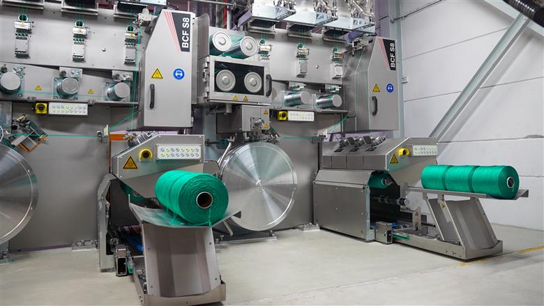 B.I.G. Yarns versterkt Europese marktpositie met aanzienlijke investering in ultramoderne garenproductie.
(Foto: © Beaulieu International Group)