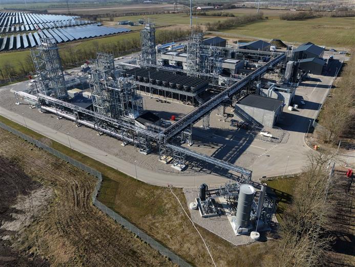 European Energy’s Power-to-Methanol plant in Kasso, Denmark. © European Energy