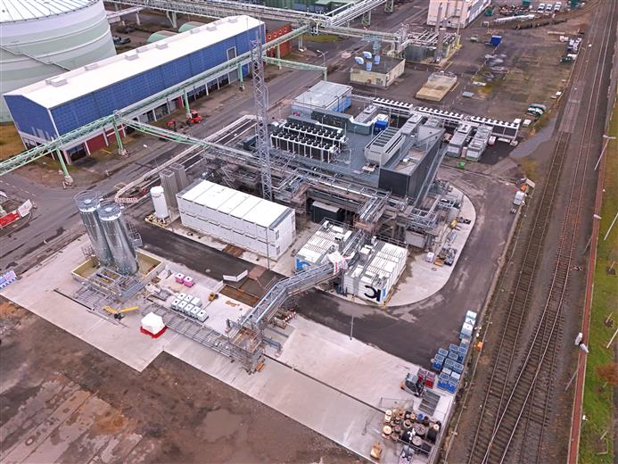 ERA ONE – INERATEC’s Power-to-Liquid plant in Frankfurt Hoechst, Germany. © INERATEC